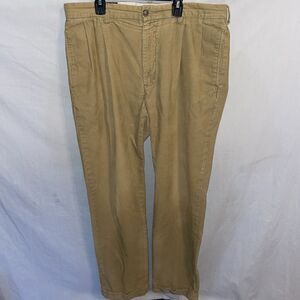 Polo Ralph Lauren Hammond Men’s Corduroy Pants Sz 36x34 Beige Going Out Comfort